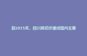 到2035年，四川将初步建成国内主要绿氢供应基地