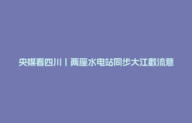 央媒看四川丨两座水电站同步大江截流意味着什么？“硬核”实力彰显中国力量