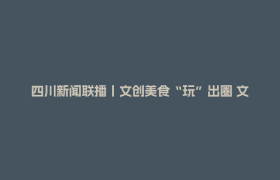 四川新闻联播丨文创美食“玩”出圈 文博会四川展馆成“人气担当”