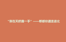 “我在天桥露一手”——郫都非遗走进北京
