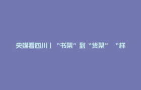 央媒看四川丨“书架”到“货架” “样品”变“产品”
