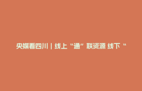 央媒看四川｜线上“通”联资源 线下“岛”聚产业 四川科创服务体系建设方案来了