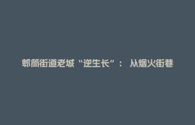郫筒街道老城“逆生长”： 从烟火街巷到民生商圈的“焕新密码”