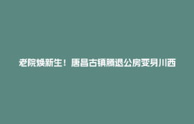 老院焕新生！唐昌古镇腾退公房变身川西小院新样板